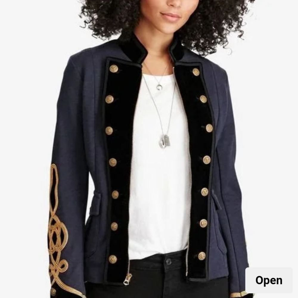 ✨host pick✨Ralph Lauren denim&supply band jacket